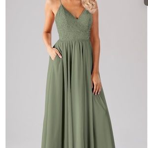 Kennedy Blue Cameron Bridesmaid Dress Moss